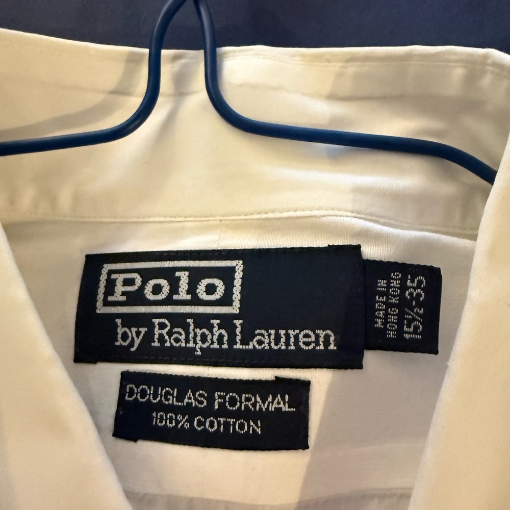 Ralph Lauren Classic White Dress Shirt - Picture 2 of 3